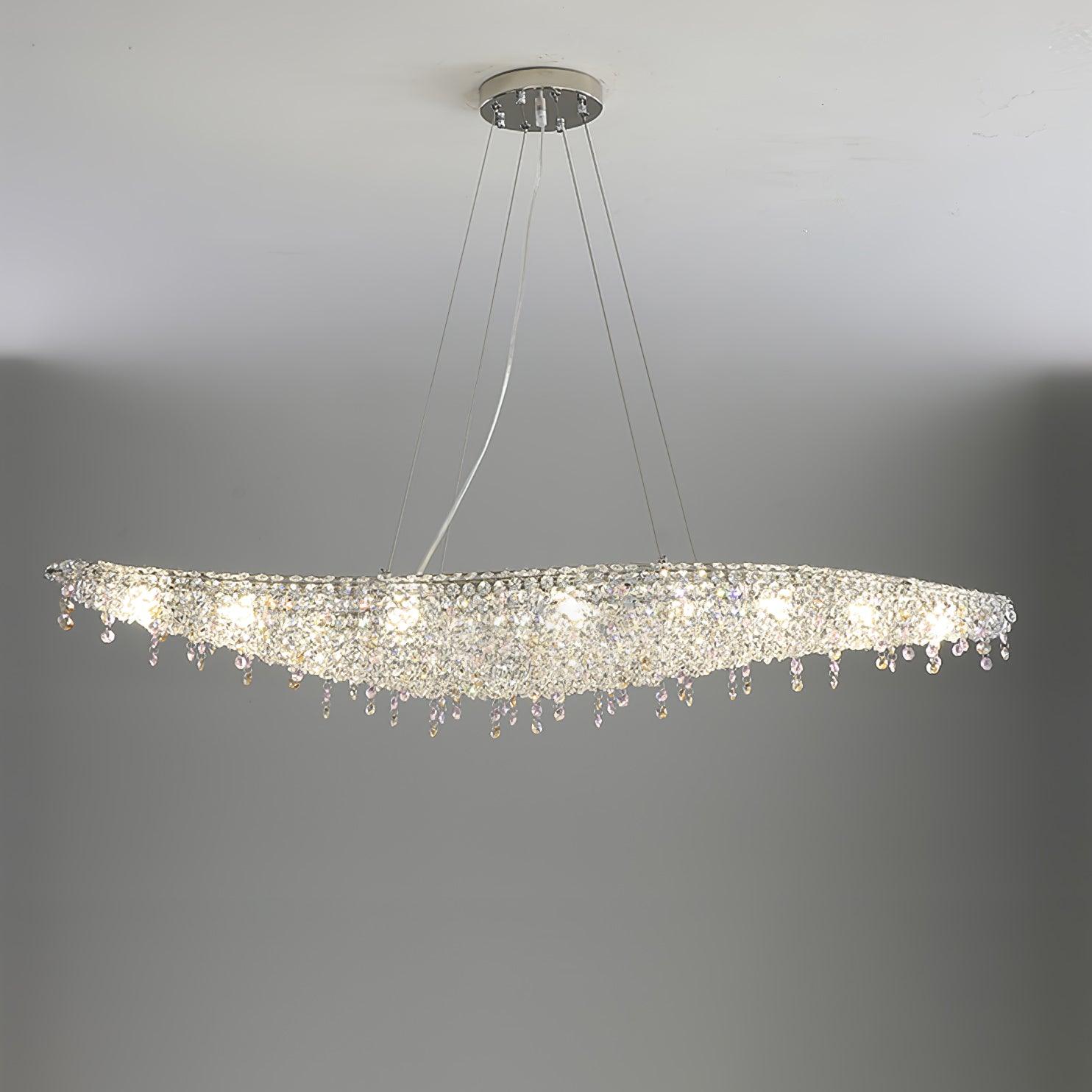 Zyrs Crystal Pendant Light-Neutral Decor