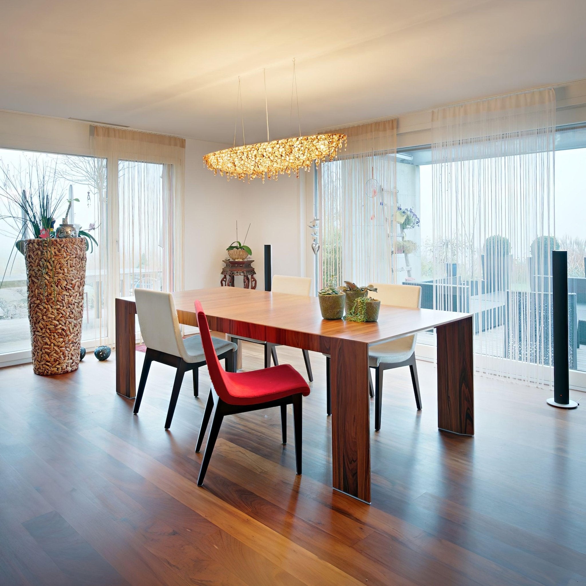 Zyrs Crystal Pendant Light-Neutral Decor