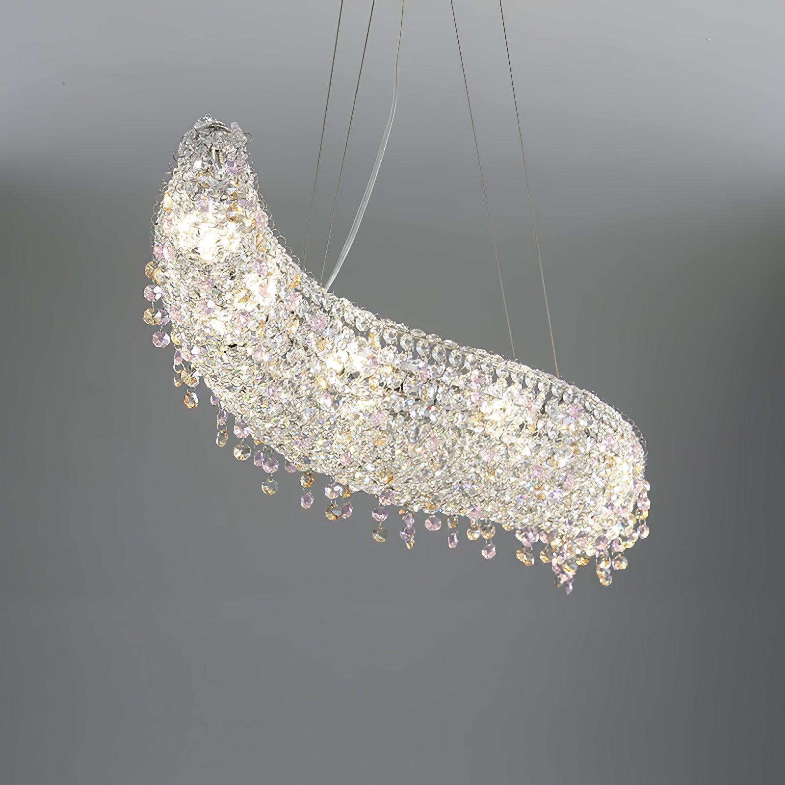 Zyrs Crystal Pendant Light-Neutral Decor