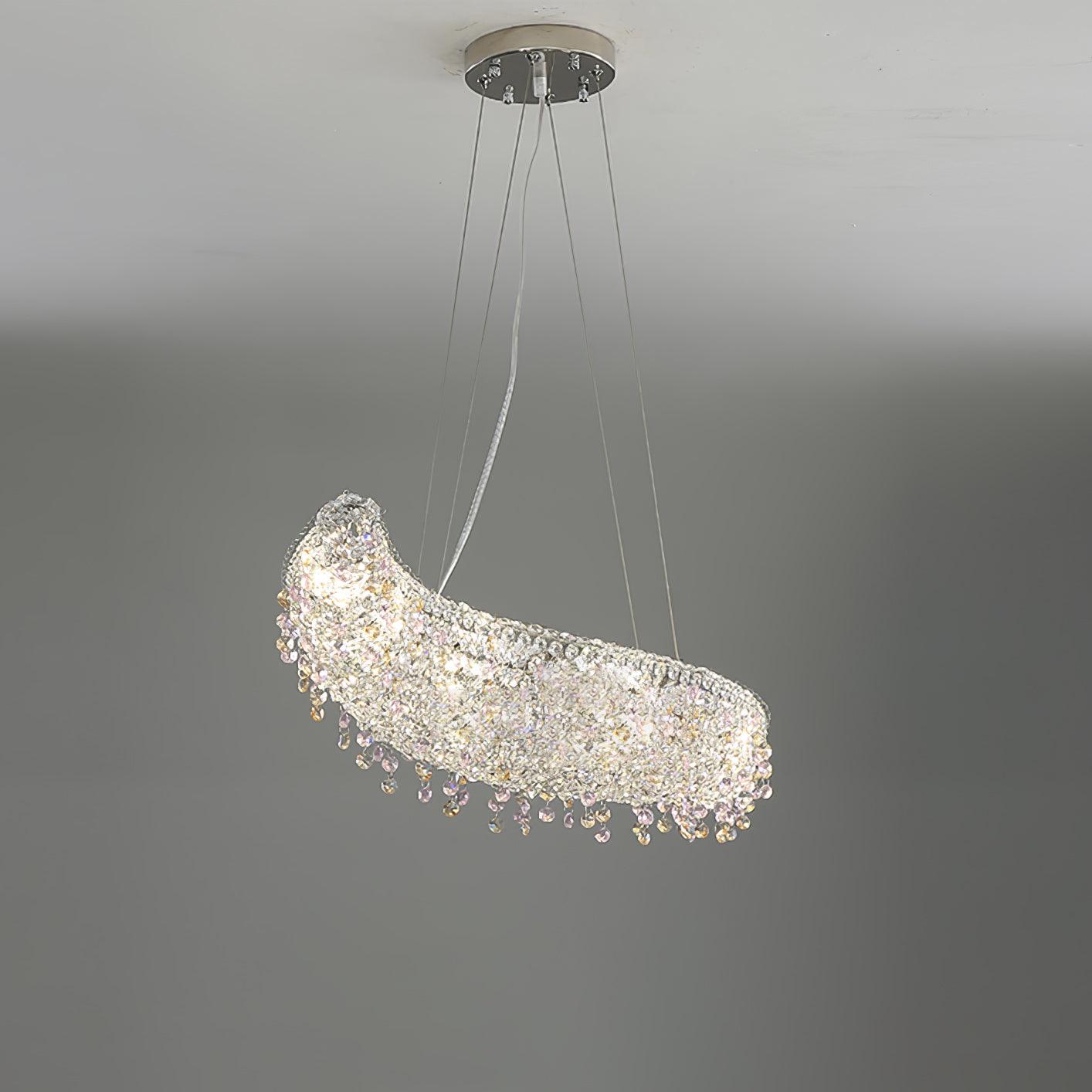 Zyrs Crystal Pendant Light-Neutral Decor