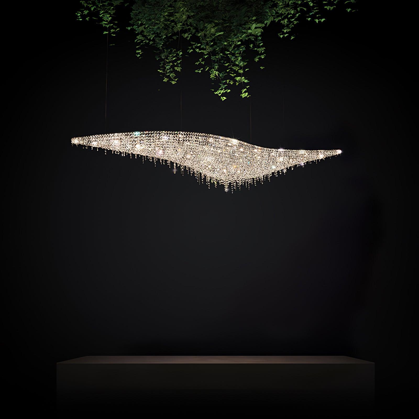 Zyrs Crystal Pendant Light-Neutral Decor