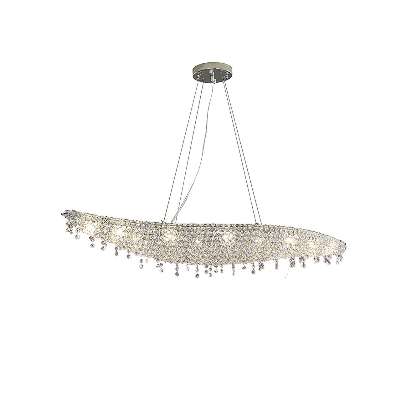 Zyrs Crystal Pendant Light-Neutral Decor