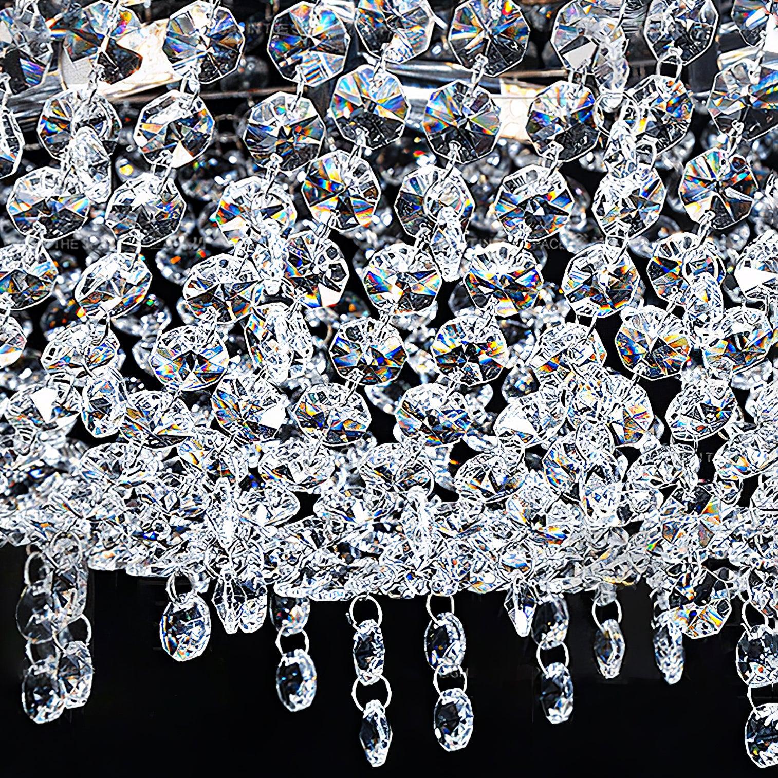 Zyrs Crystal Pendant Light-Neutral Decor