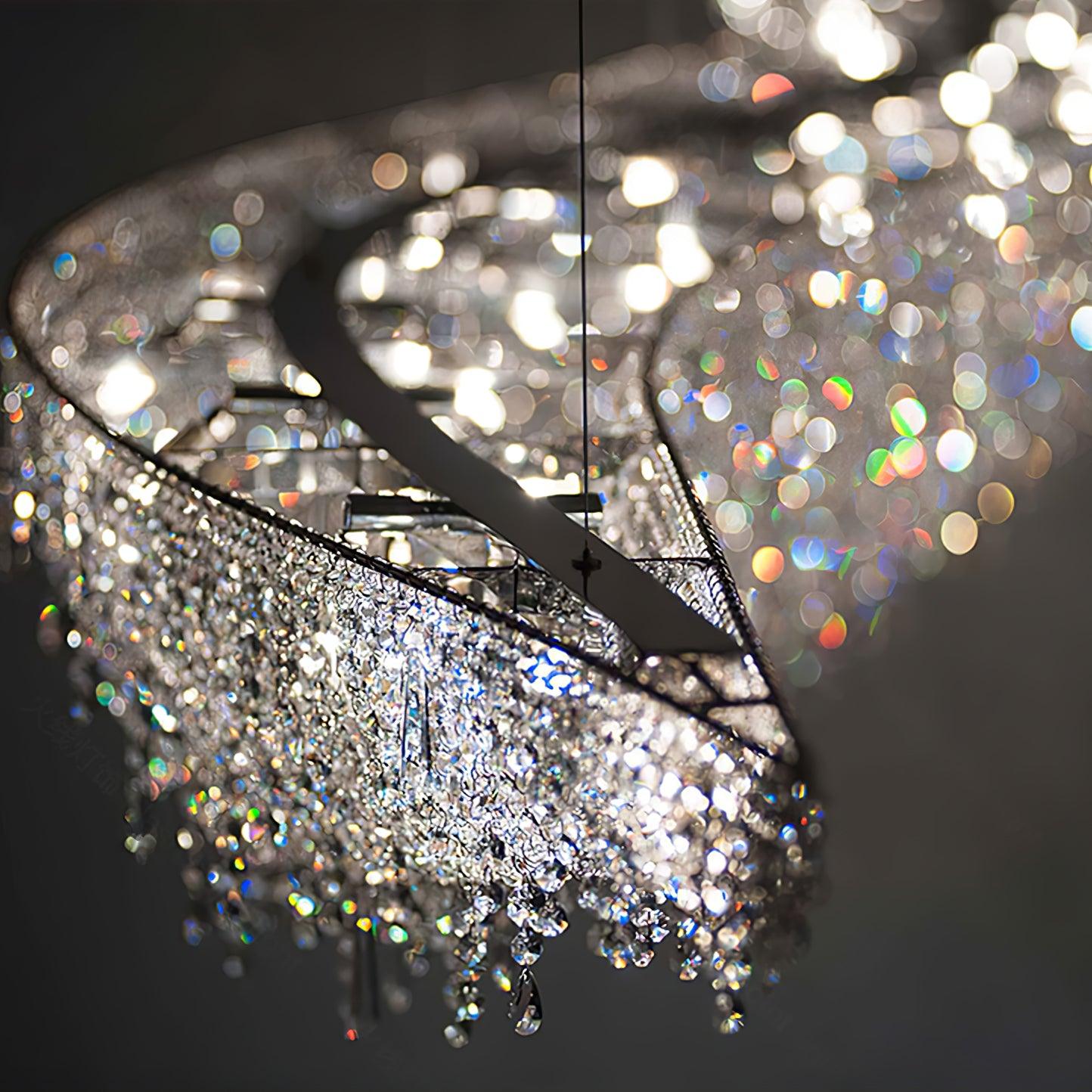 Zyrs Crystal Pendant Light-Neutral Decor