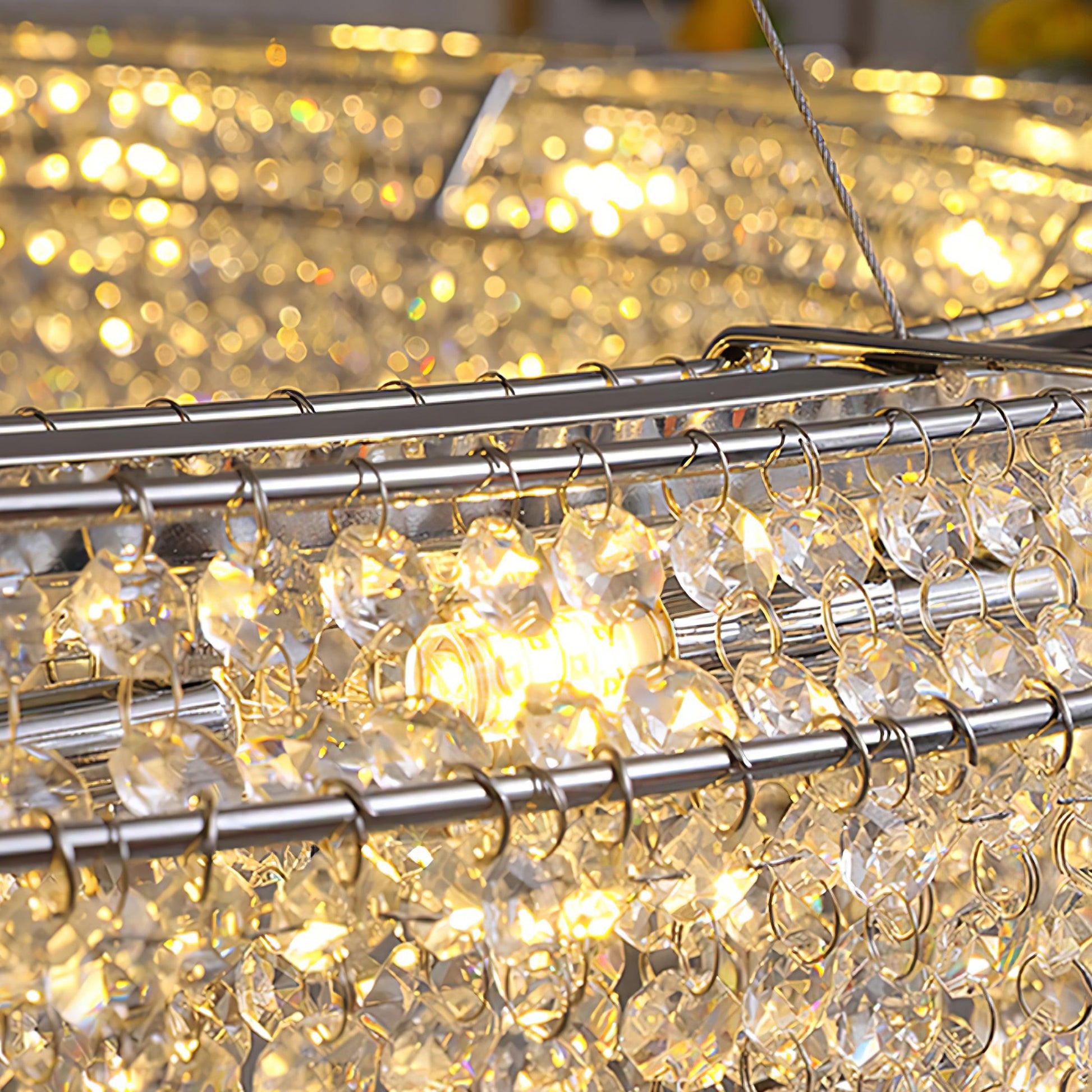 Zyrs Crystal Pendant Light-Neutral Decor