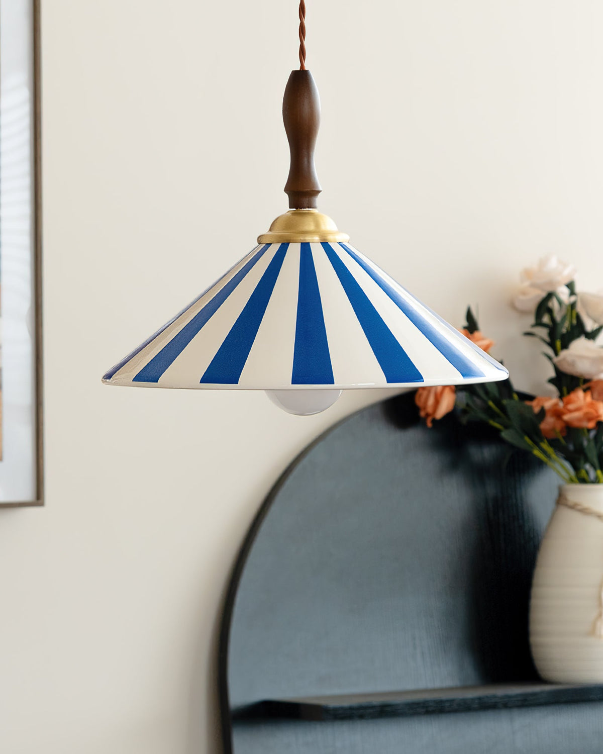 Bobine Wood Pendant Light
