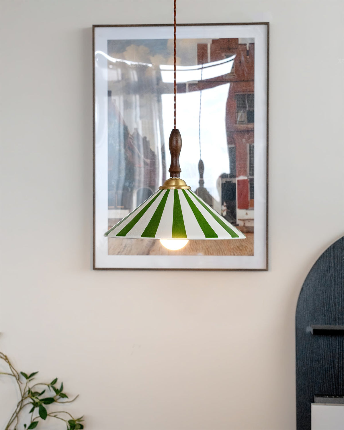 Bobine Wood Pendant Light