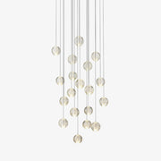 Crystal Bubbles Balls Pendant Lamp-Neutral Decor