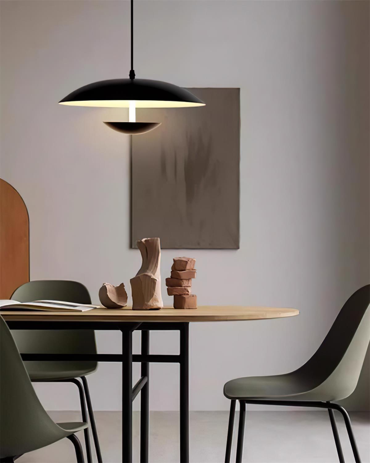Pylos Minimalist Black Pendant Light