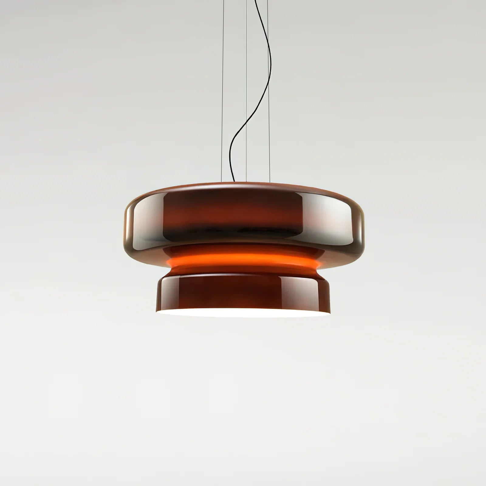 Zerithce Glass Modern Minimalist Pendant Lamp-Neutral Decor