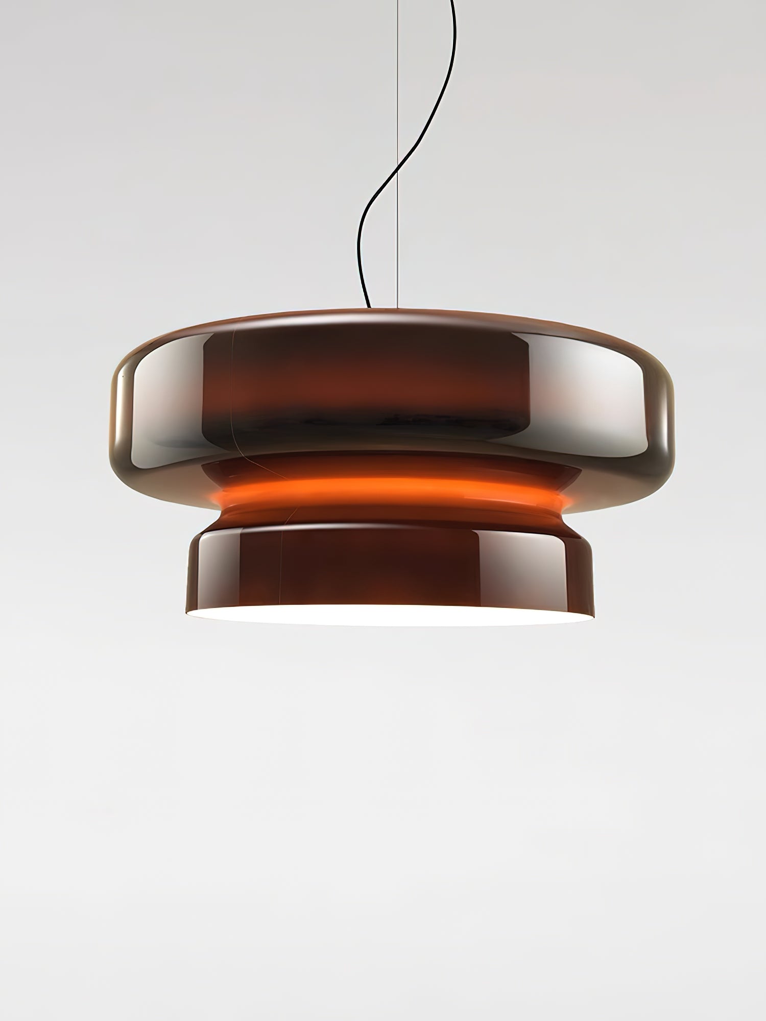 Zerithce Glass Modern Minimalist Pendant Lamp-Neutral Decor