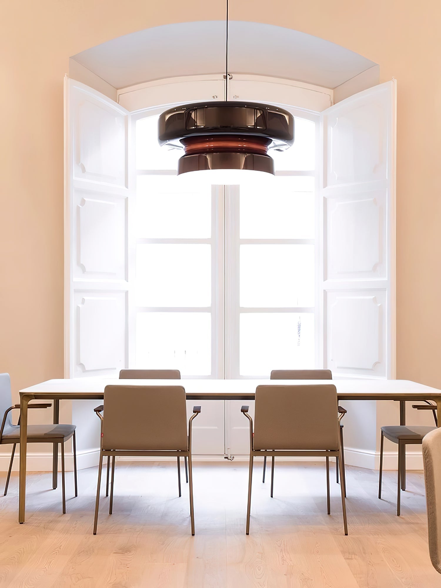 Zerithce Glass Modern Minimalist Pendant Lamp-Neutral Decor