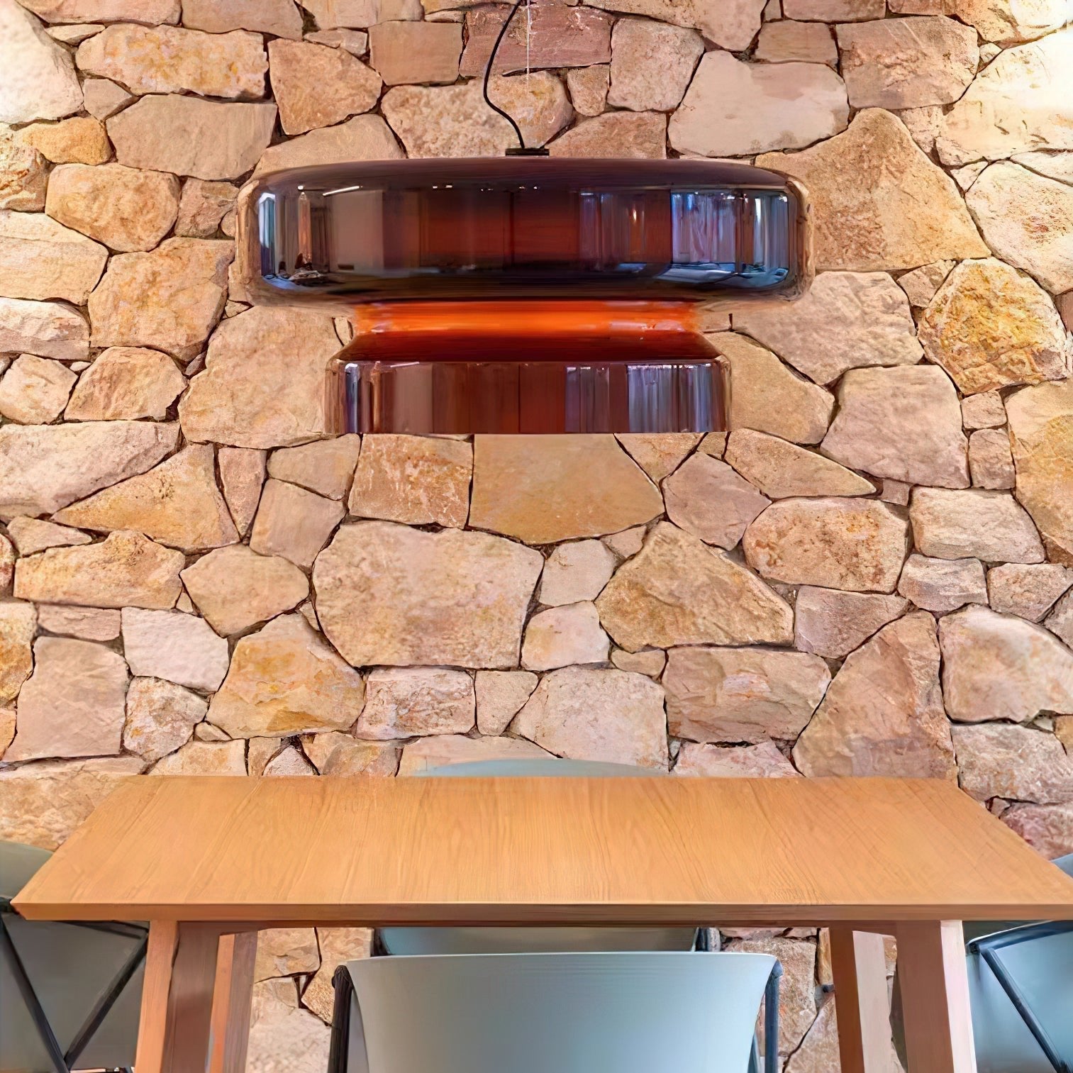 Zerithce Glass Modern Minimalist Pendant Lamp-Neutral Decor