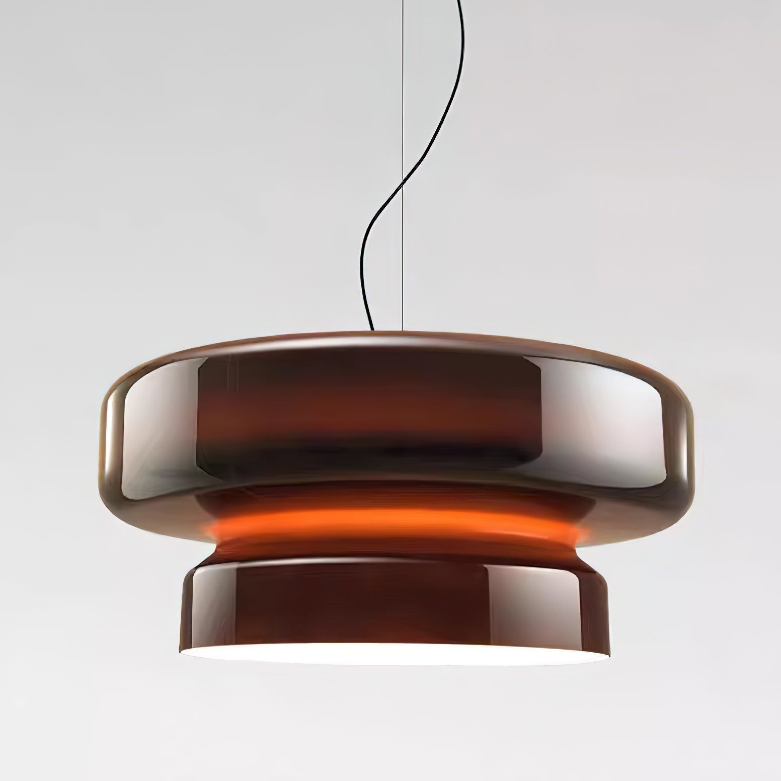 Zerithce Glass Modern Minimalist Pendant Lamp-Neutral Decor