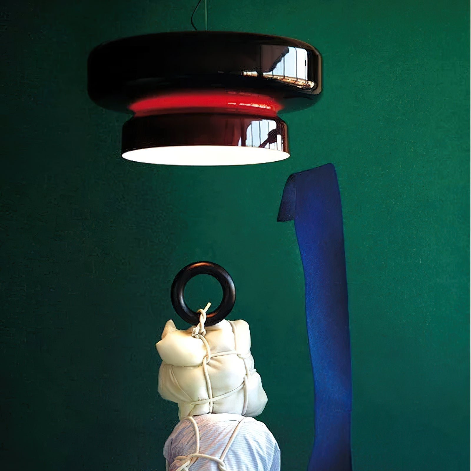 Zerithce Glass Modern Minimalist Pendant Lamp-Neutral Decor