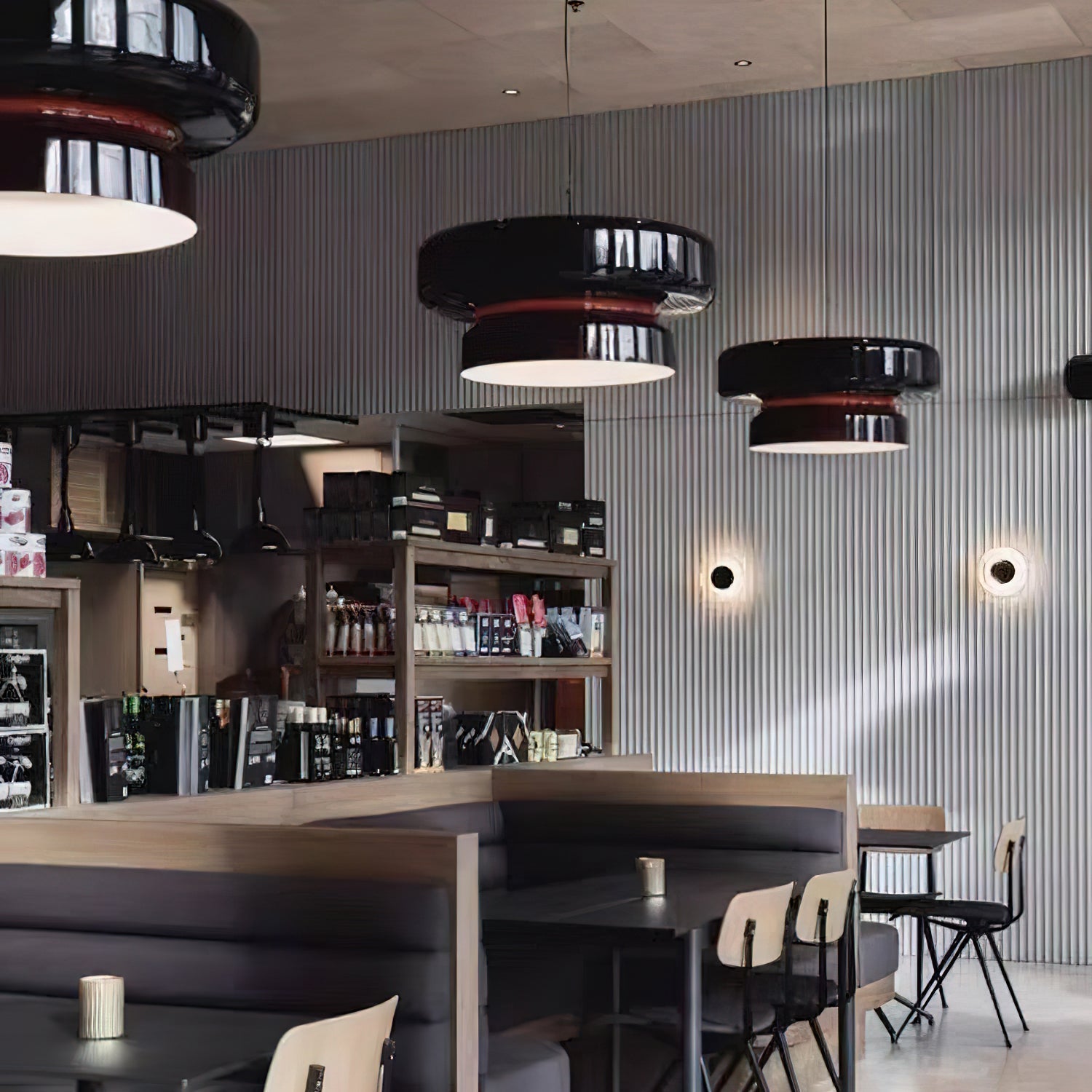 Zerithce Glass Modern Minimalist Pendant Lamp-Neutral Decor