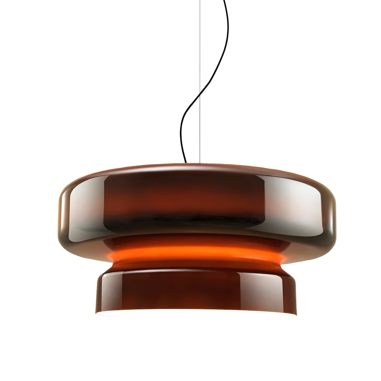 Zerithce Glass Modern Minimalist Pendant Lamp-Neutral Decor