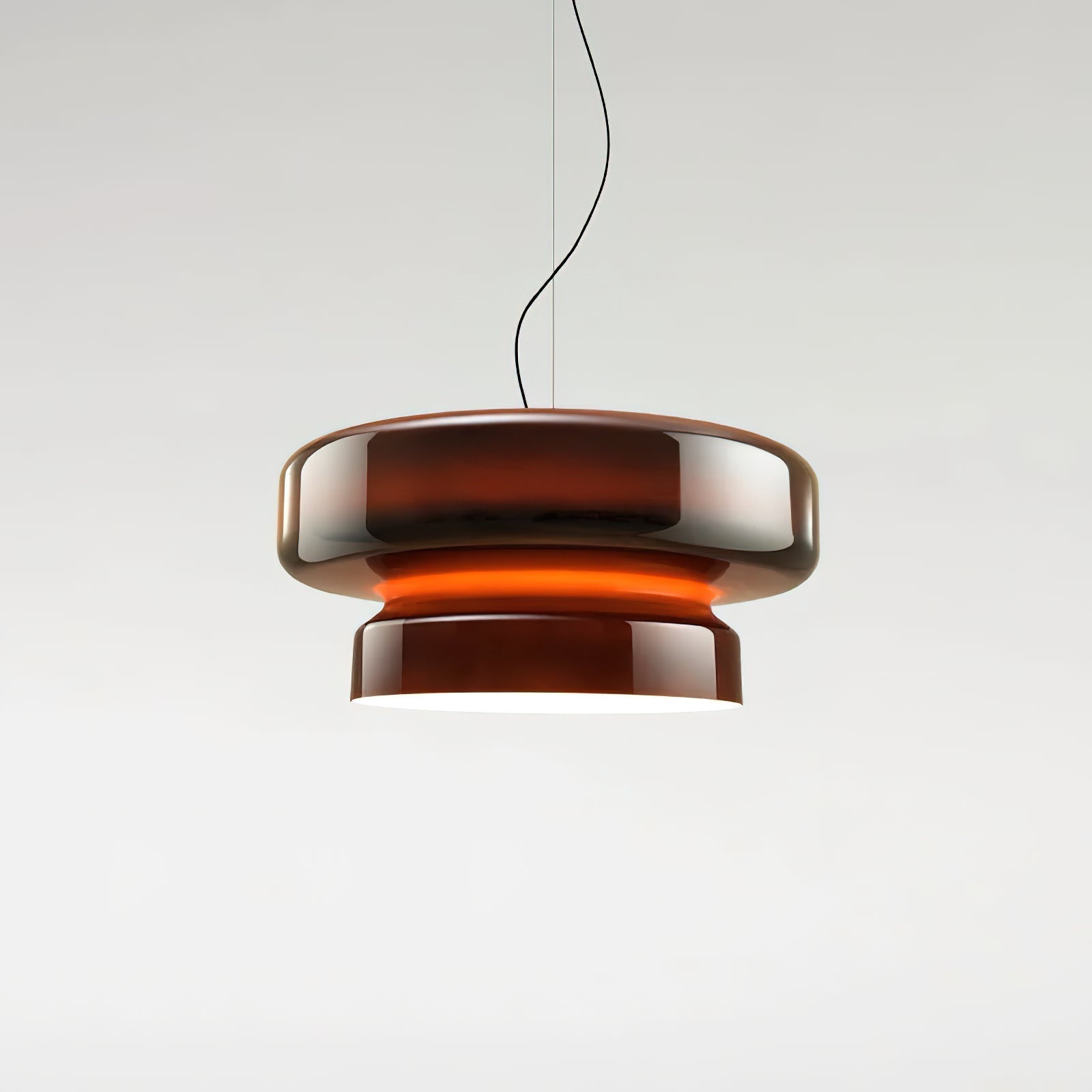 Zerithce Glass Modern Minimalist Pendant Lamp-Neutral Decor