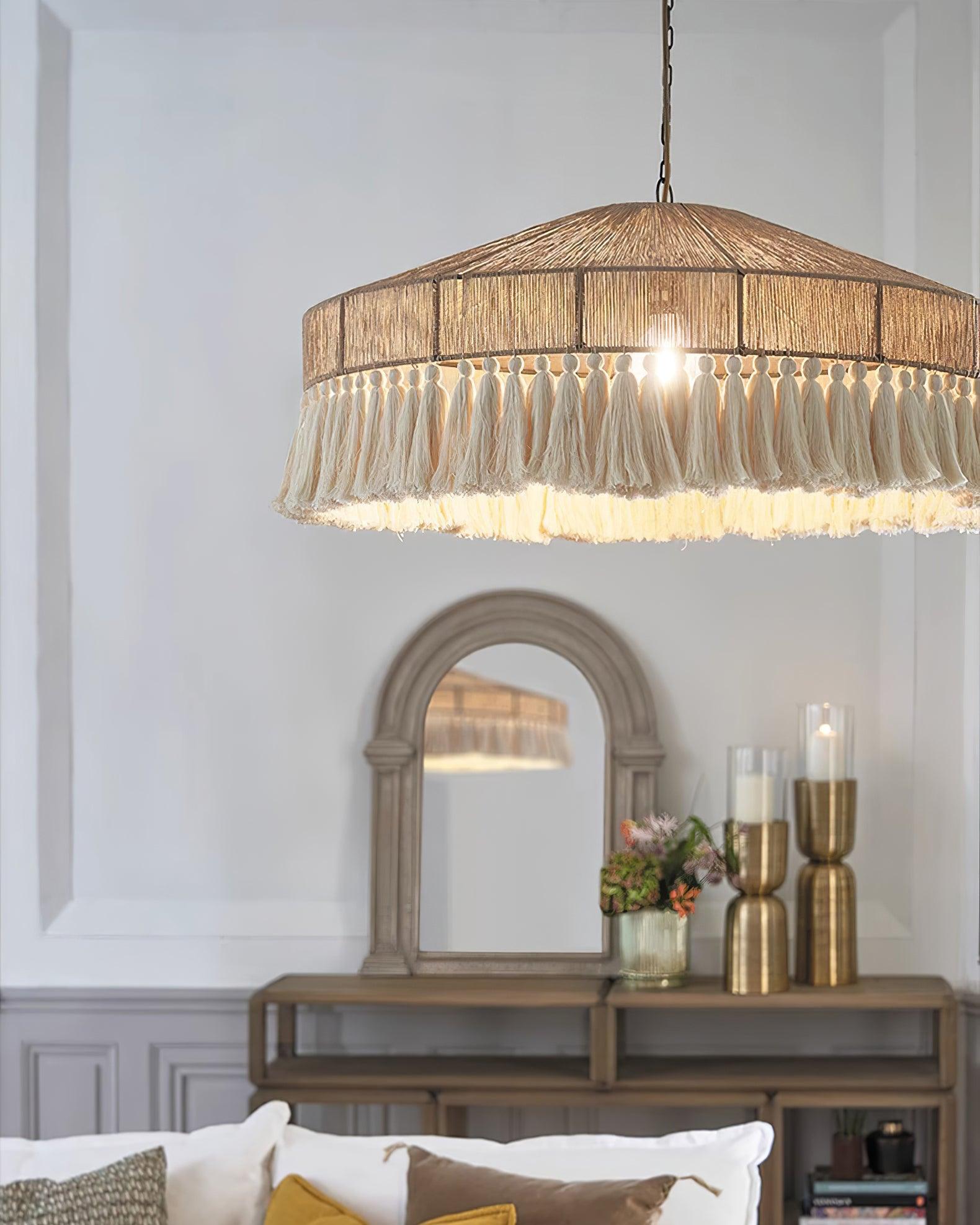 Duvia Bohemian Tassel Chandelier