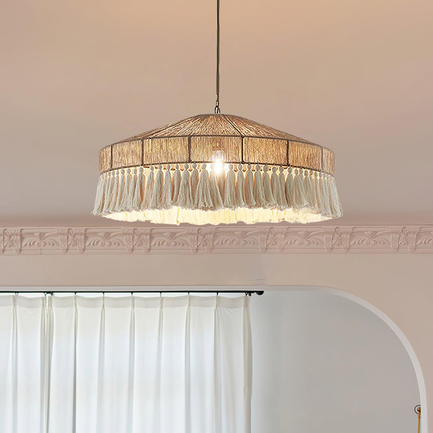 Duvia Bohemian Tassel Chandelier