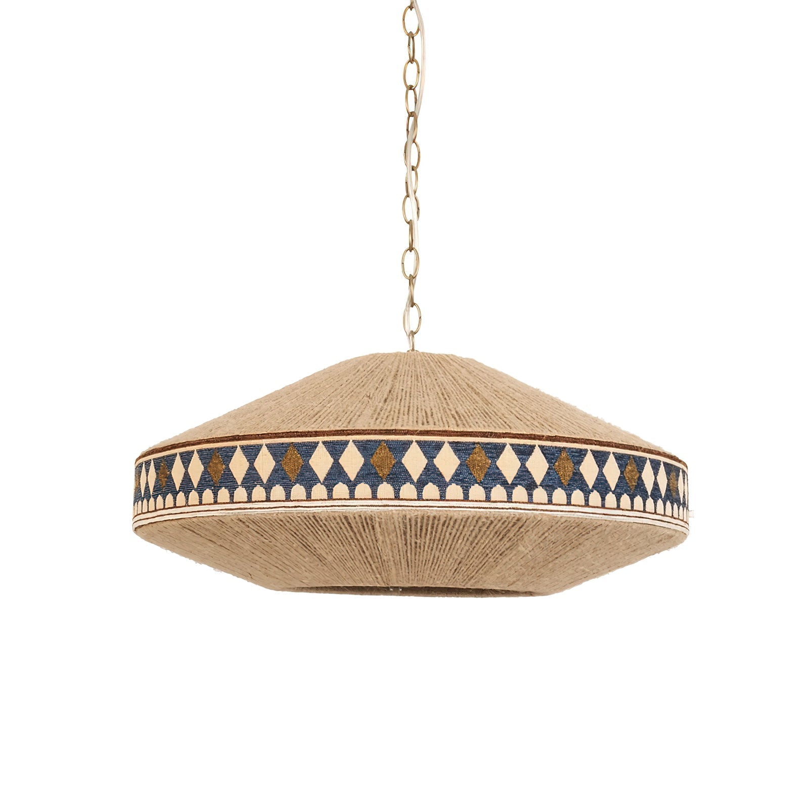 Calyce Fabric Cozy Pendant Lamp-Neutral Decor