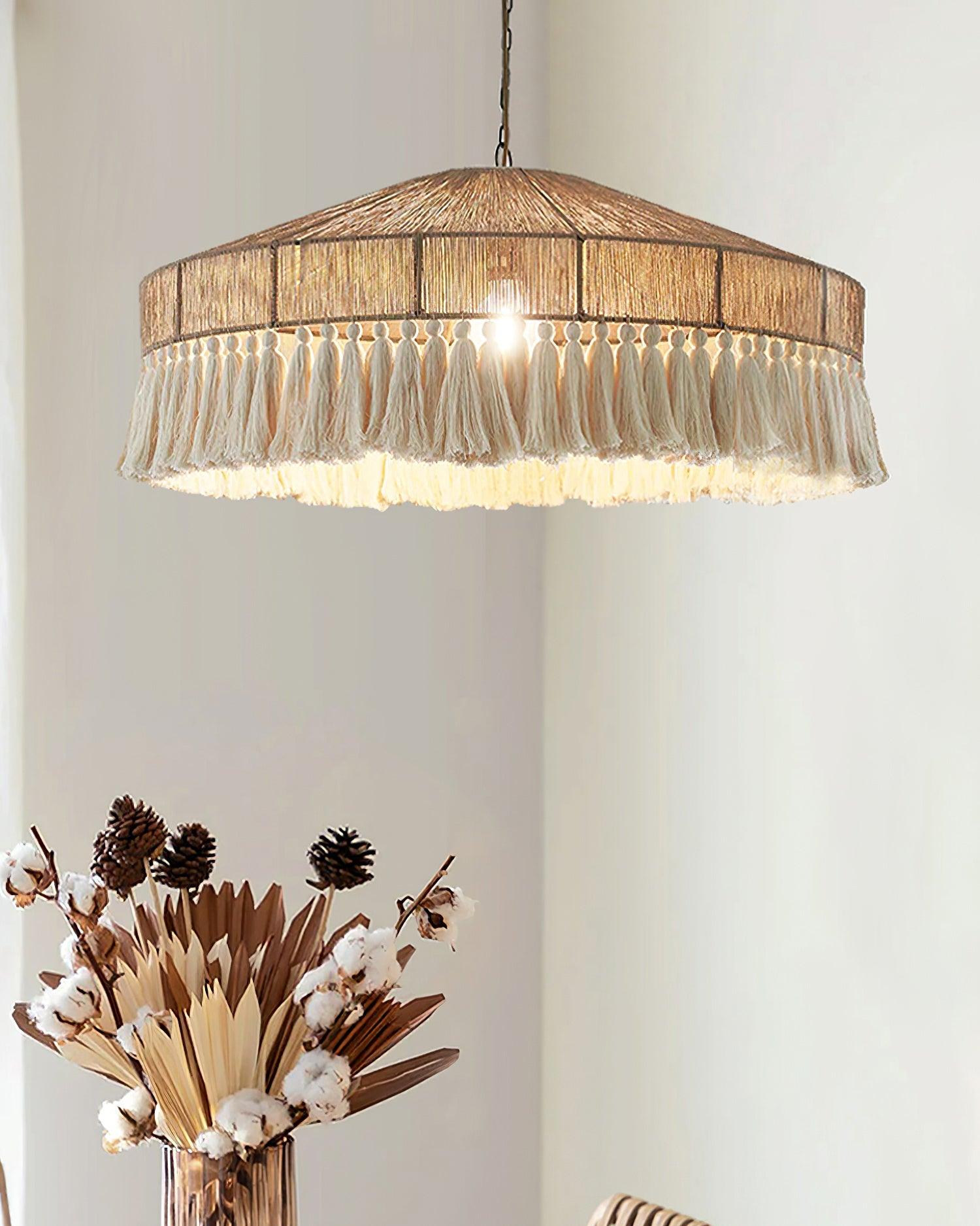 Duvia Bohemian Tassel Chandelier