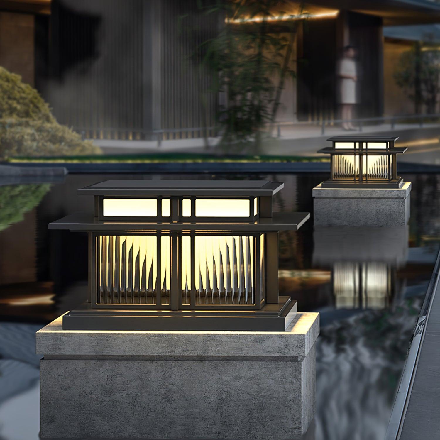 Onyx Acrylic Oriental Table Light-Neutral Decor