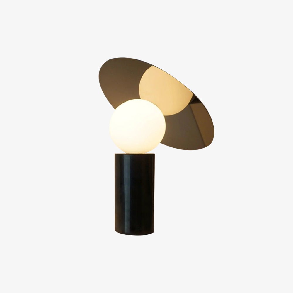 Dila Minimalist Marble Table Lamp-Neutral Decor