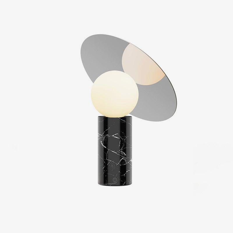 Dila Minimalist Marble Table Lamp-Neutral Decor