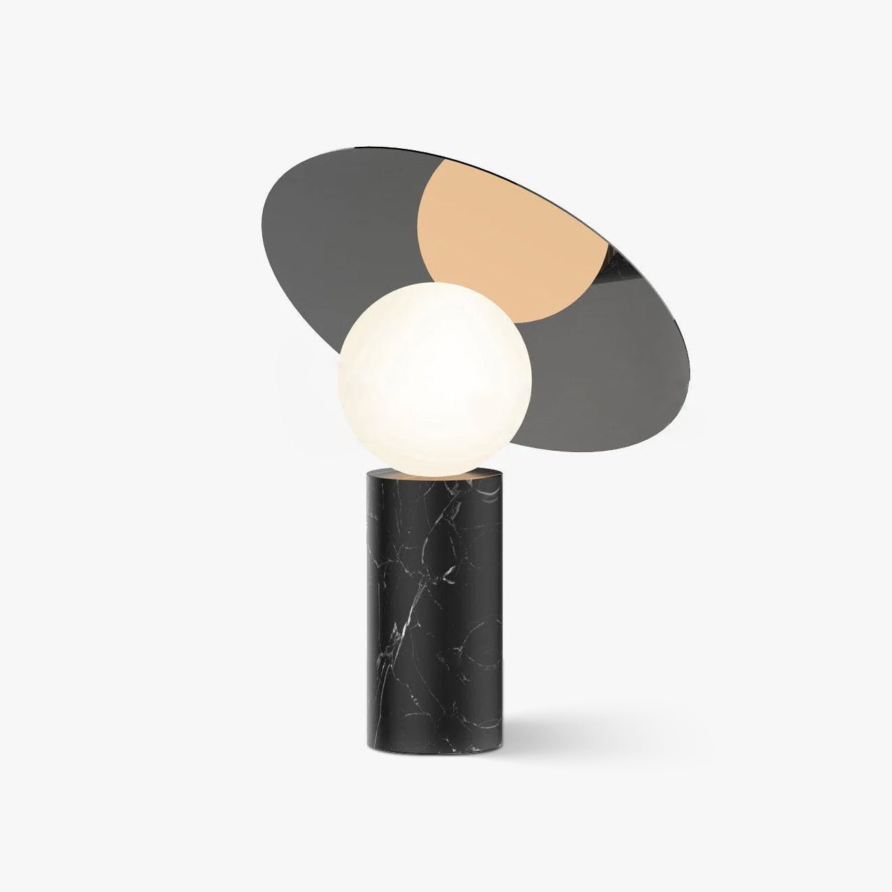 Dila Minimalist Marble Table Lamp-Neutral Decor