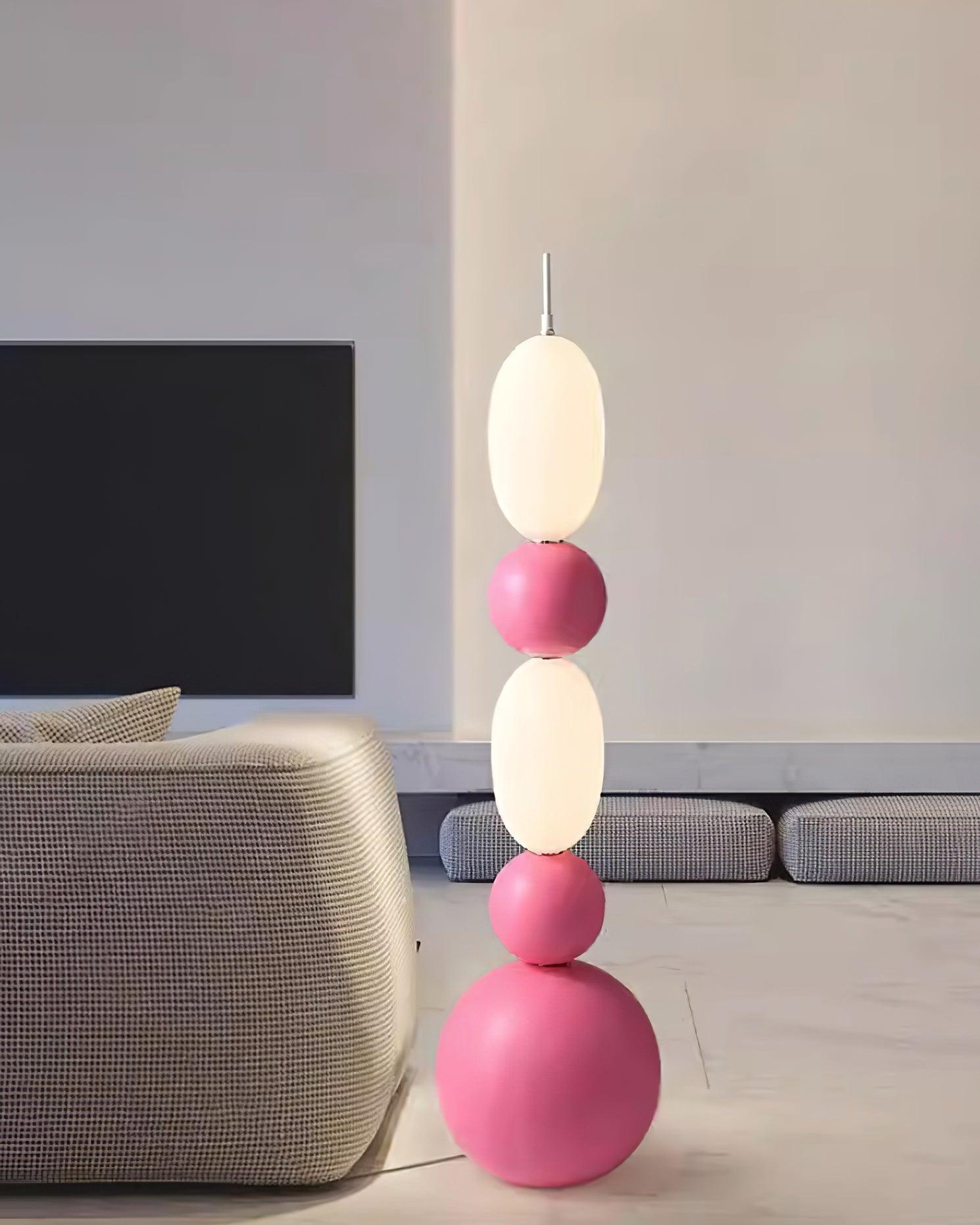 Ullen Playful Artistic Floor Lamp-Neutral Decor