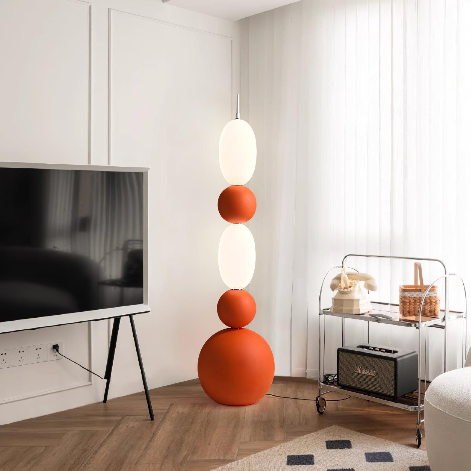 Ullen Playful Artistic Floor Lamp-Neutral Decor