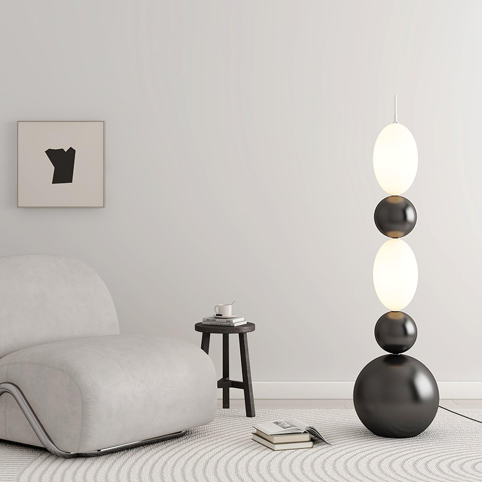 Ullen Playful Artistic Floor Lamp-Neutral Decor