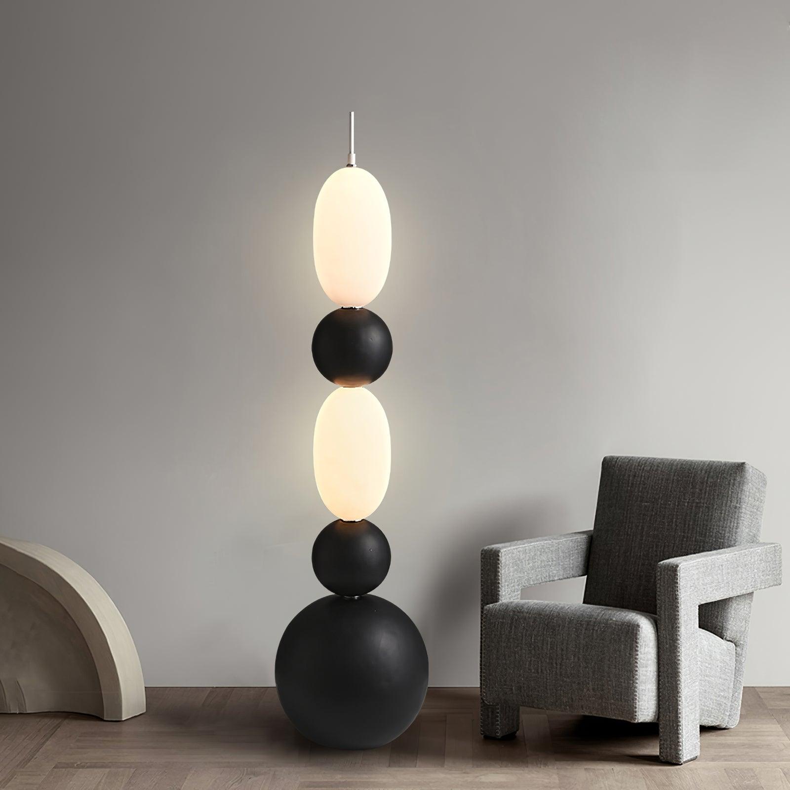 Ullen Playful Artistic Floor Lamp-Neutral Decor