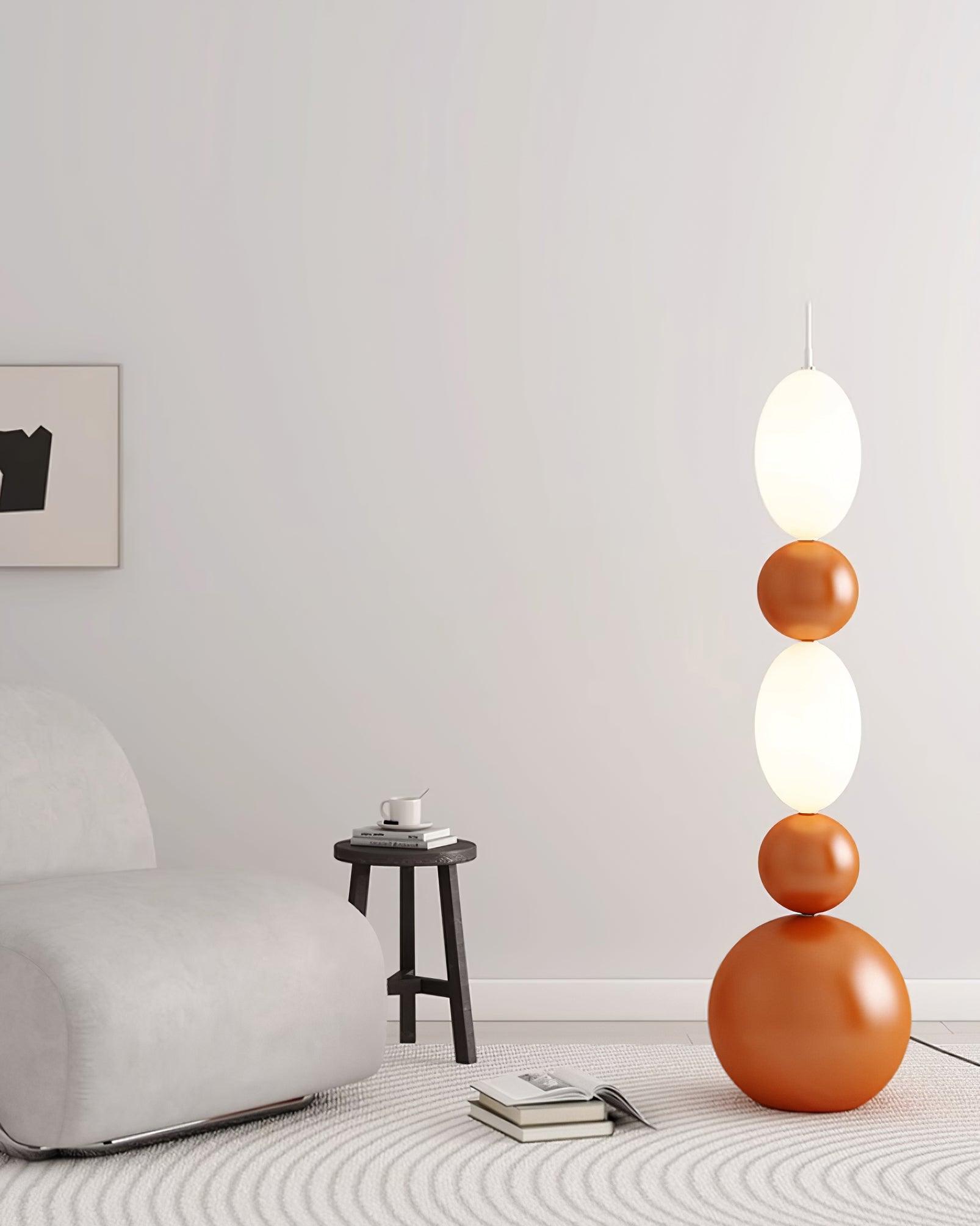 Ullen Playful Artistic Floor Lamp-Neutral Decor