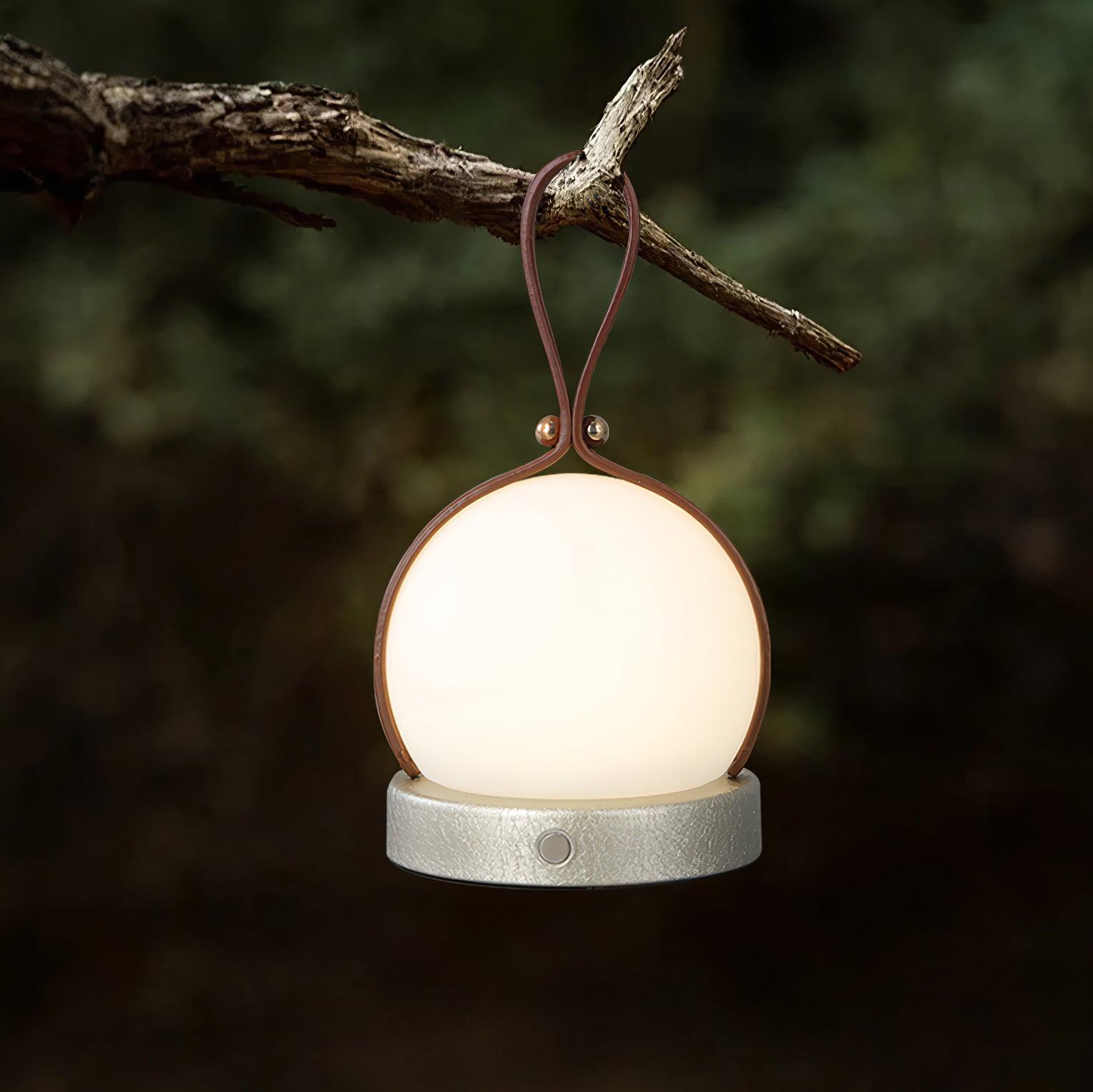 Wernis Leather Table Lamp-Neutral Decor