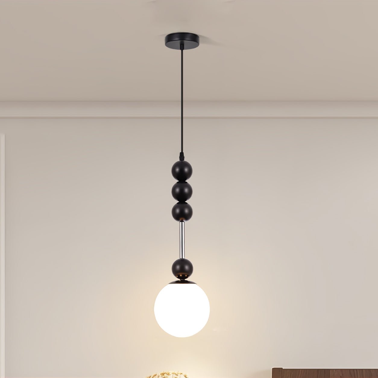 Miraleth Minimalist Wood Pendant Lamp-Neutral Decor