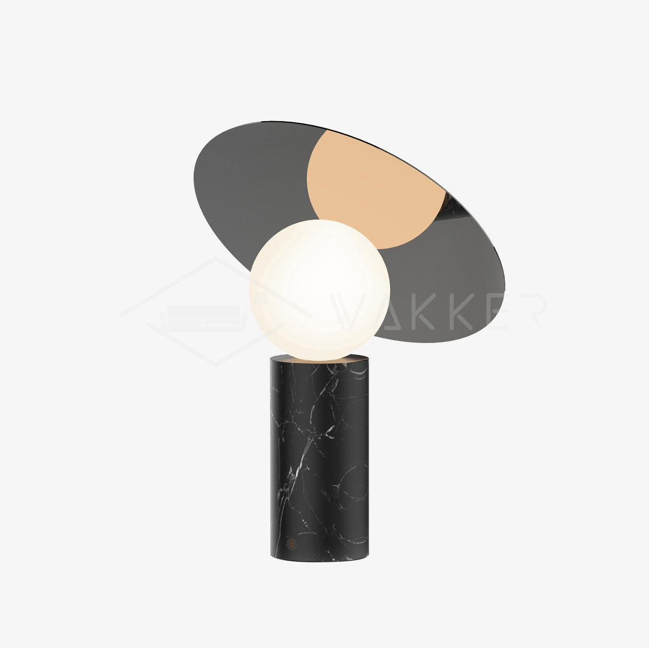 Dila Minimalist Marble Table Lamp-Neutral Decor