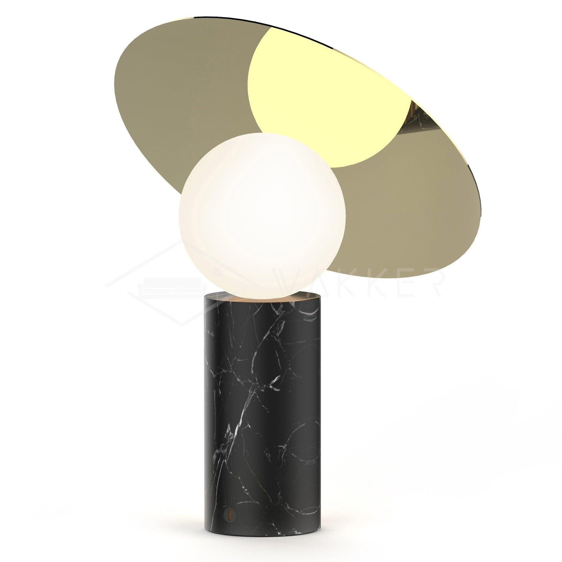 Dila Minimalist Marble Table Lamp-Neutral Decor