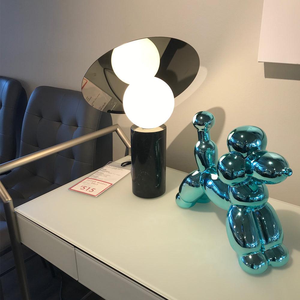 Dila Minimalist Marble Table Lamp-Neutral Decor