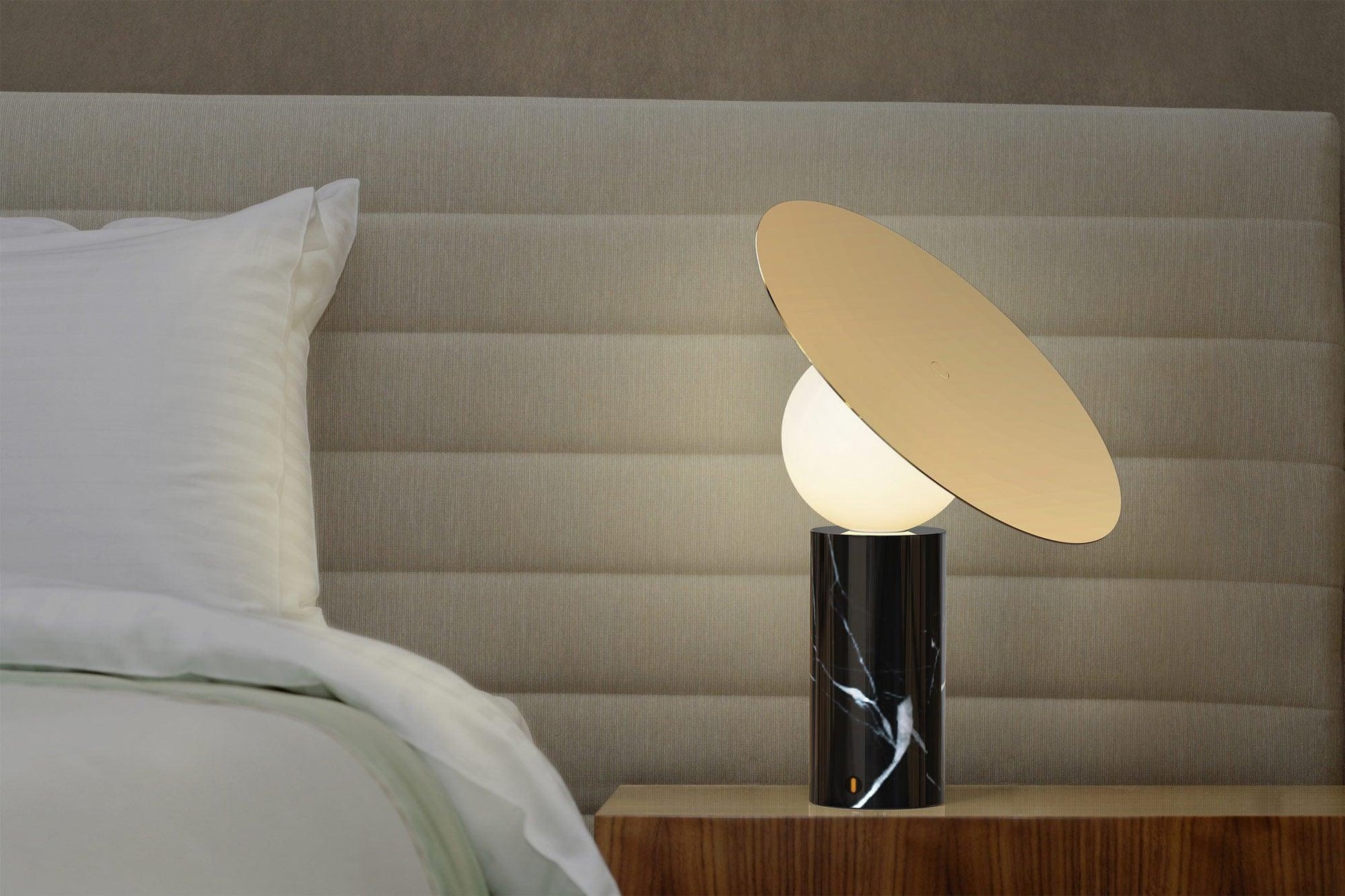 Dila Minimalist Marble Table Lamp-Neutral Decor