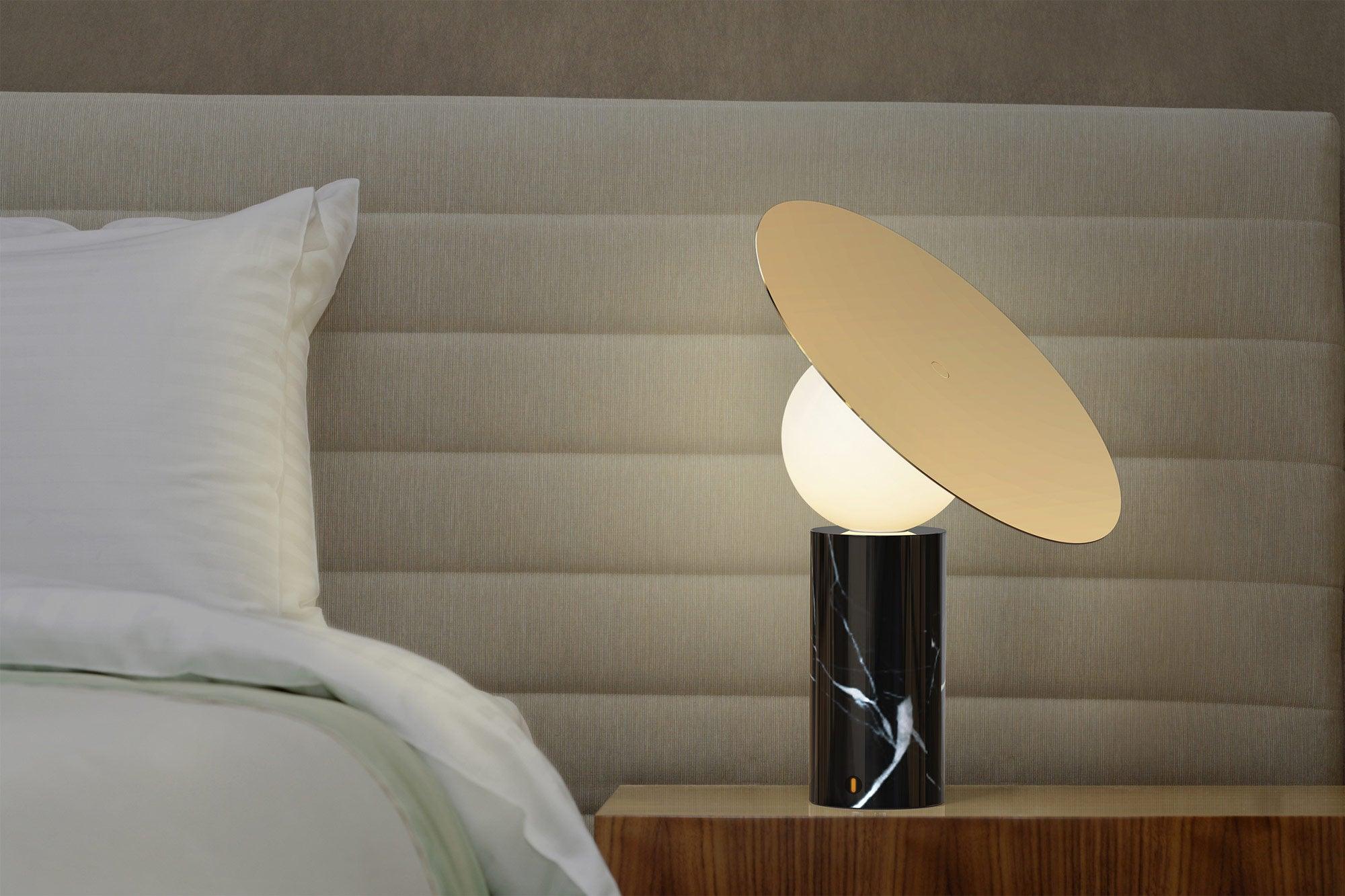 Dila Minimalist Marble Table Lamp-Neutral Decor