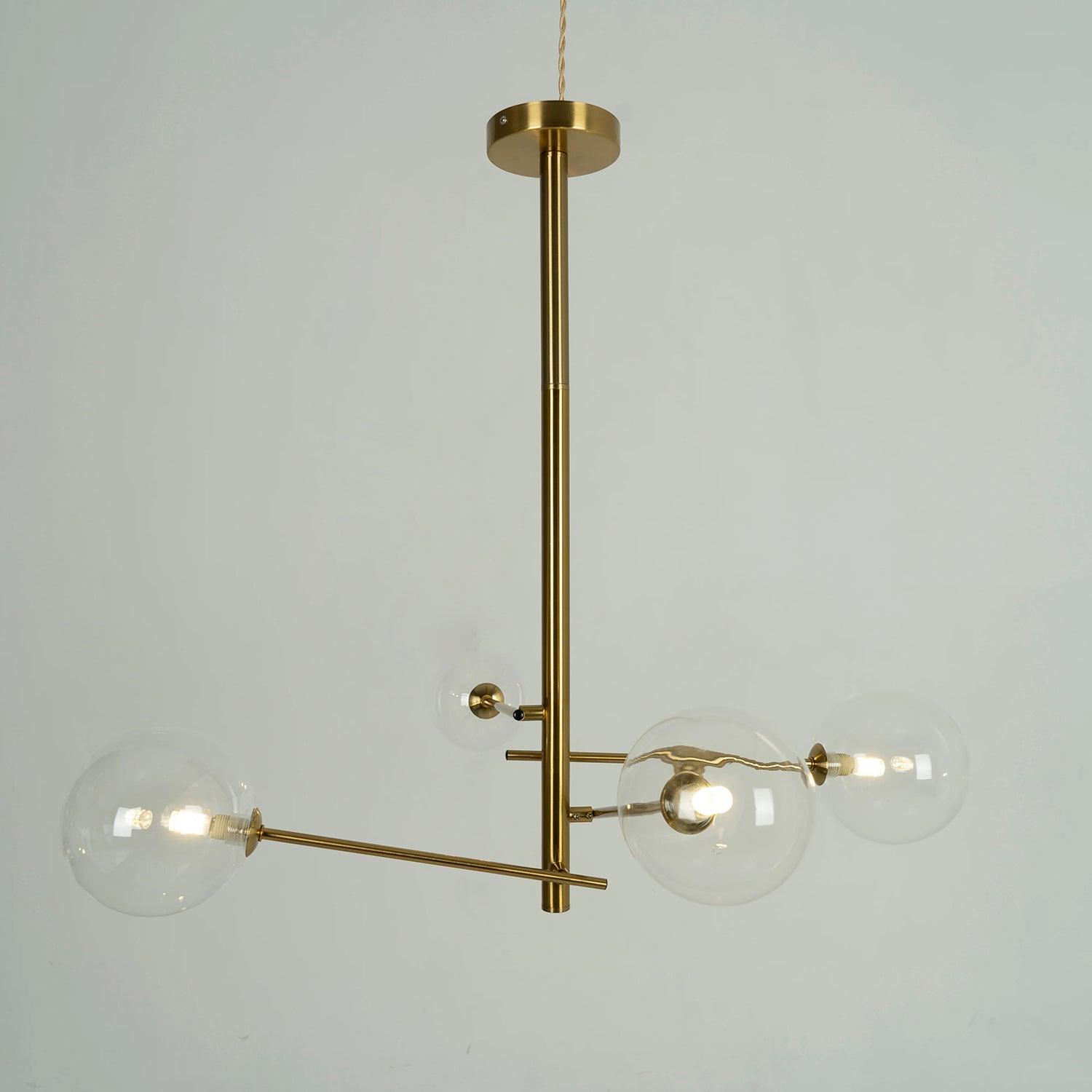 Aveno Chandelier LED Clear Crystal-Neutral Decor