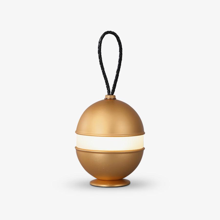 Orbitem Gold Aluminum Table Lamp-Neutral Decor