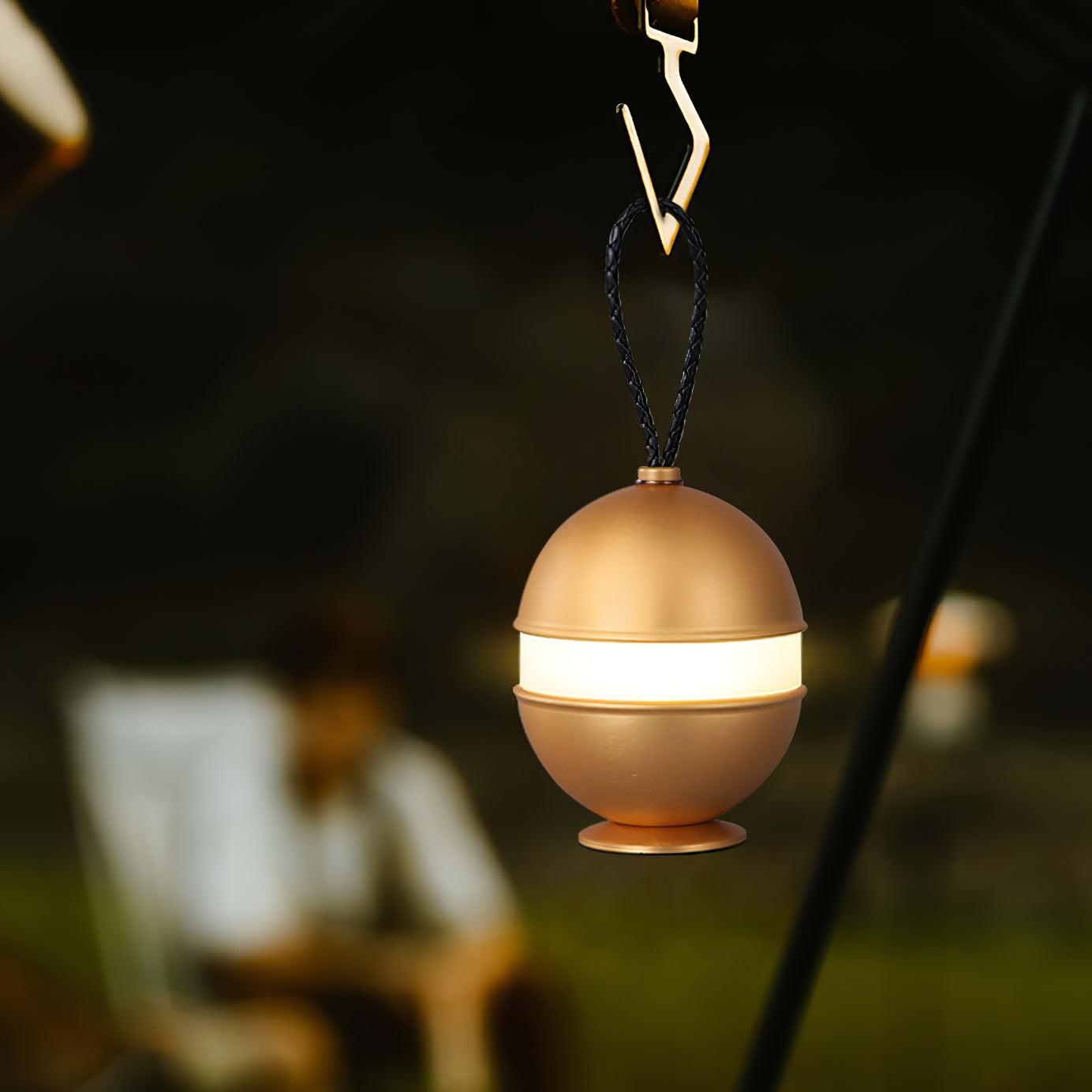 Orbitem Gold Aluminum Table Lamp-Neutral Decor