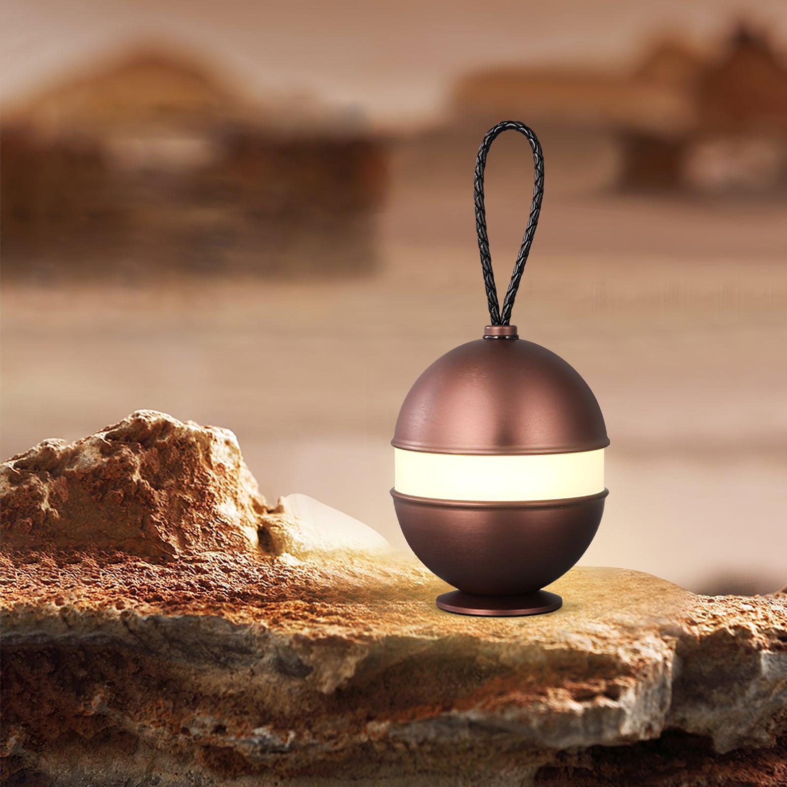 Orbitem Gold Aluminum Table Lamp-Neutral Decor