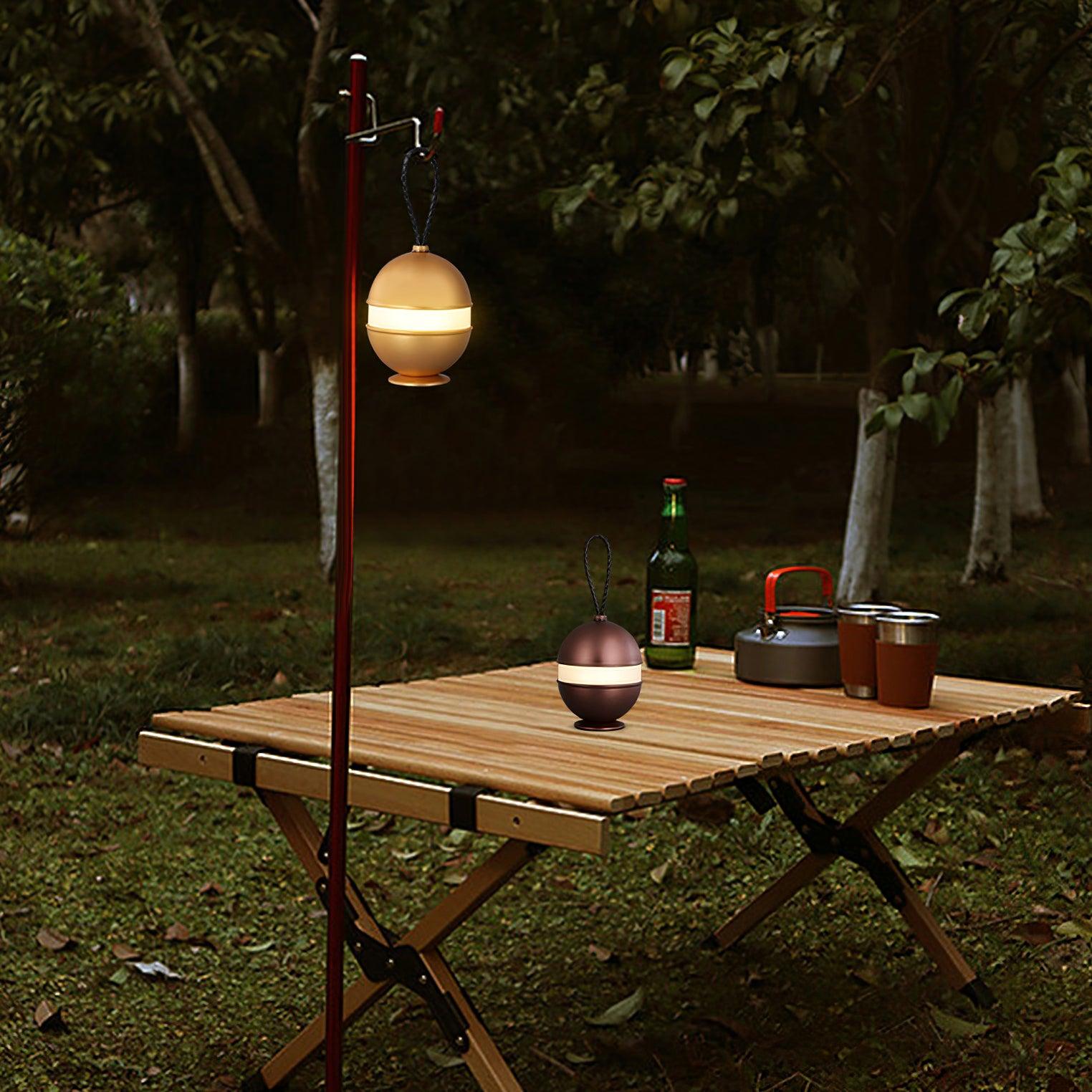 Orbitem Gold Aluminum Table Lamp-Neutral Decor