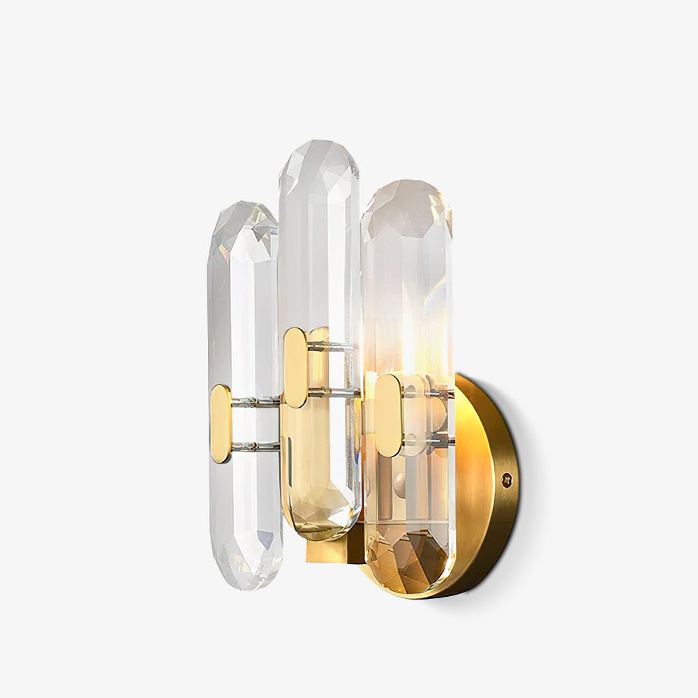 Gevon Postmodern Luxury Crystal Sconce Wall Lamp-Neutral Decor