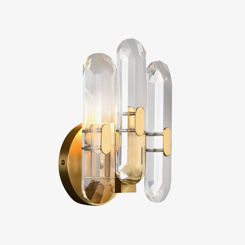 Gevon Postmodern Luxury Crystal Sconce Wall Lamp-Neutral Decor