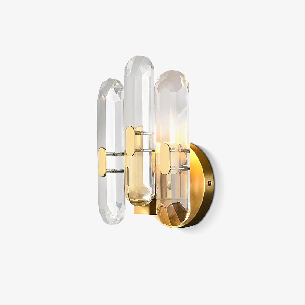 Gevon Postmodern Luxury Crystal Sconce Wall Lamp-Neutral Decor